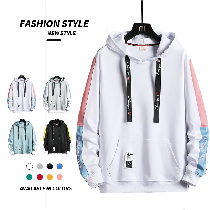 

Толстовка Weargen с капюшоном, свитшоты для мужчин и женщин, пуловер Harajuku Tracksui Мужская толстовка, уличная одежда, повседневная модная одежда ов...