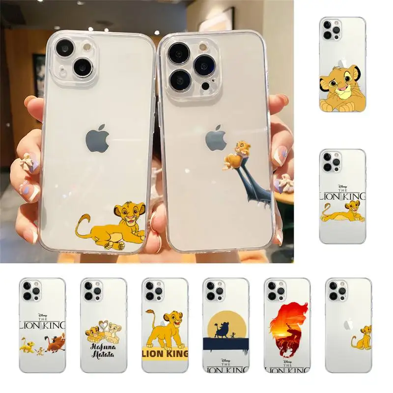 

Simba The King Lion Phone Case For Iphone 7 8 Plus X Xr Xs 11 12 13 Se2020 Mini Mobile Iphones 14 Pro Max Case