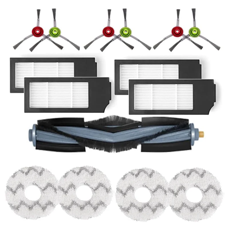 

For Deebot X1 Omni Turbo Vacuum Cleaner Accessories Main Brush HEPA Filter Mop Cloth Parts
