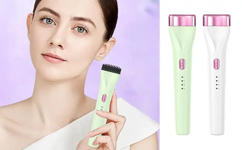 

Electric Lash Curler USB Electric Eyelash Curler Adjustable Temperature Heating Shaping Portable Rechargeable Makeup Supplies
