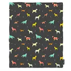 Одеяло для разных пород собак такса далматинский бультерьер поднятый Шнауцер одеяло удобное современное для спальни диван дома