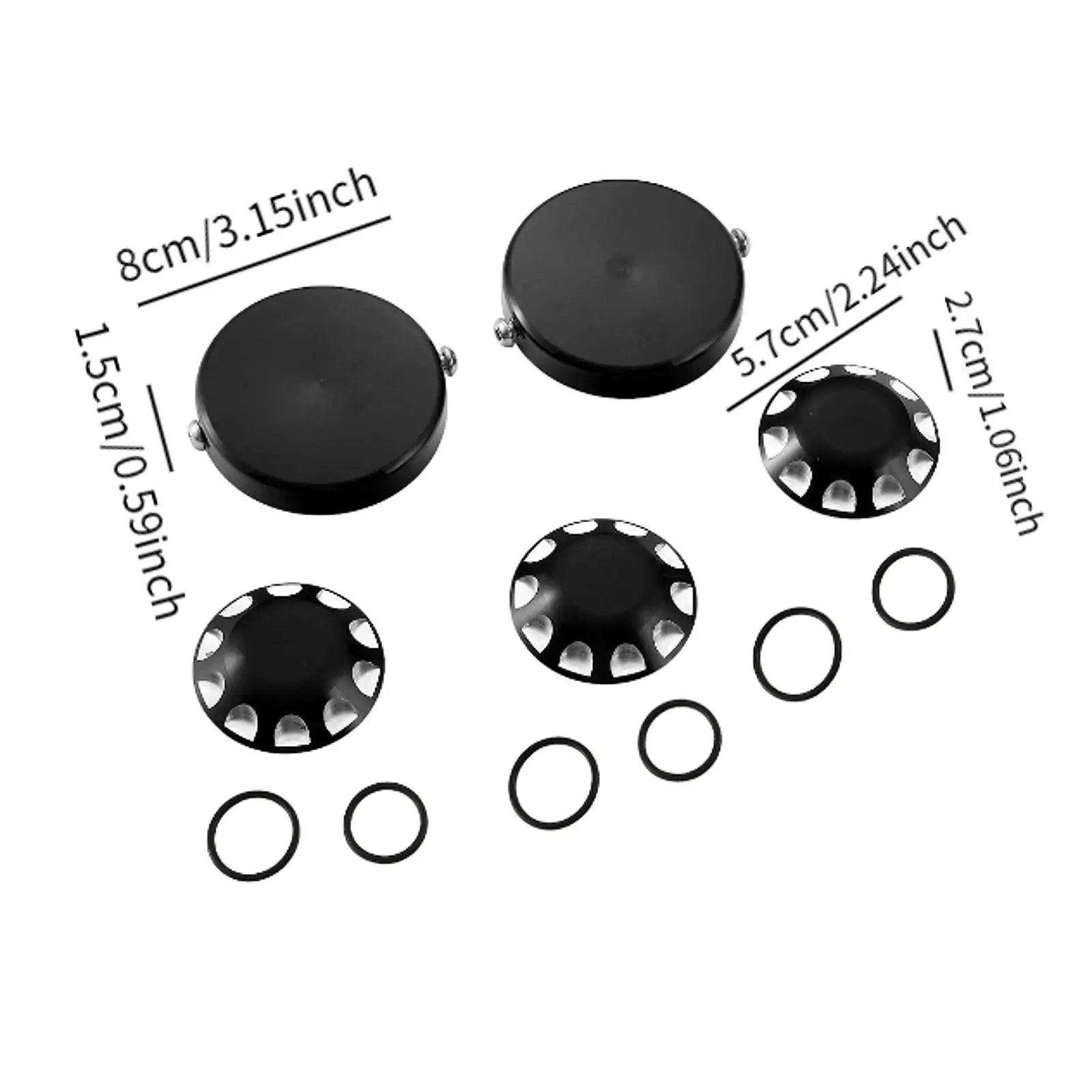 Набор алюминиевых колпачков оси запасные части стабильная производительность