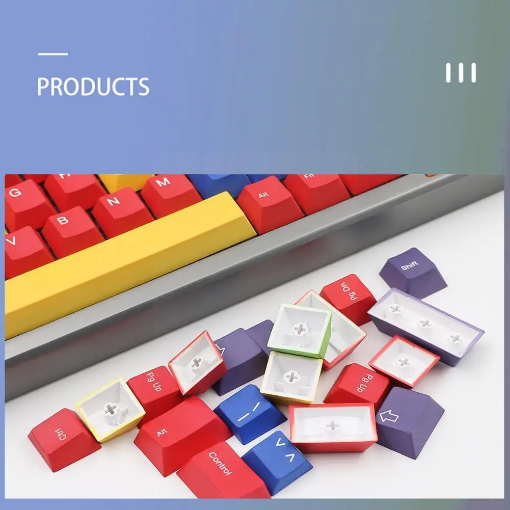 

Колпачки для механической игровой клавиатуры H6i5, 131 клавиш