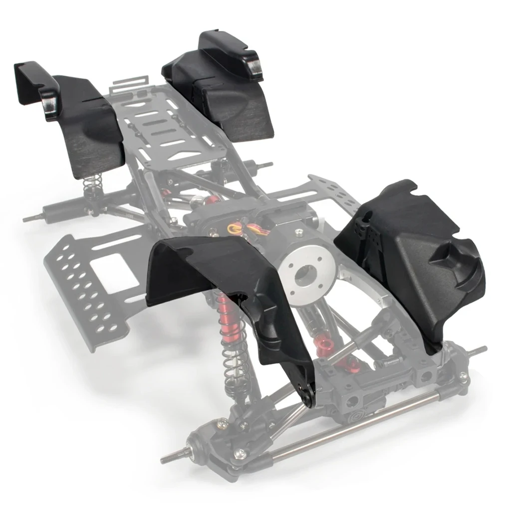 Пластиковые Щитки от грязи 1/10 для осевого SCX10 детали радиоуправляемого