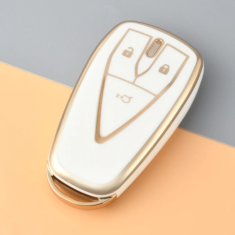 

3-кнопочный чехол для ключей из ТПУ для Changan UNIT UNIK CS35PLUS CS55 PLUS CS75 PLUS oshan X7 X5, автомобильный брелок, аксессуары