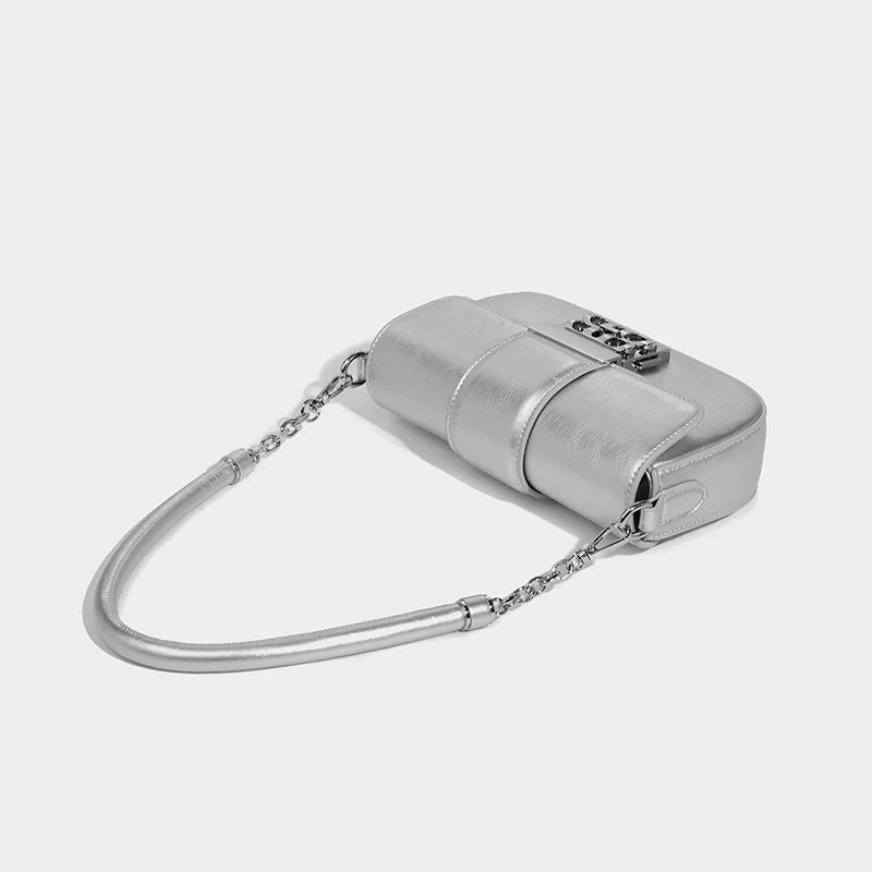 LOERSS Leather Underarm Bag Fashion Shoulder Bag for Women's Advanced Sense Crossbody Bag Casual Adjustable Commuting Handbag