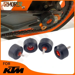 Motorcycle Front Rear Fork Wheel Frame Slider Crash Protector Pads For KTM DUKE/RC 125 200 250 390 DUKE125 200 DUKE250 DUKE390
