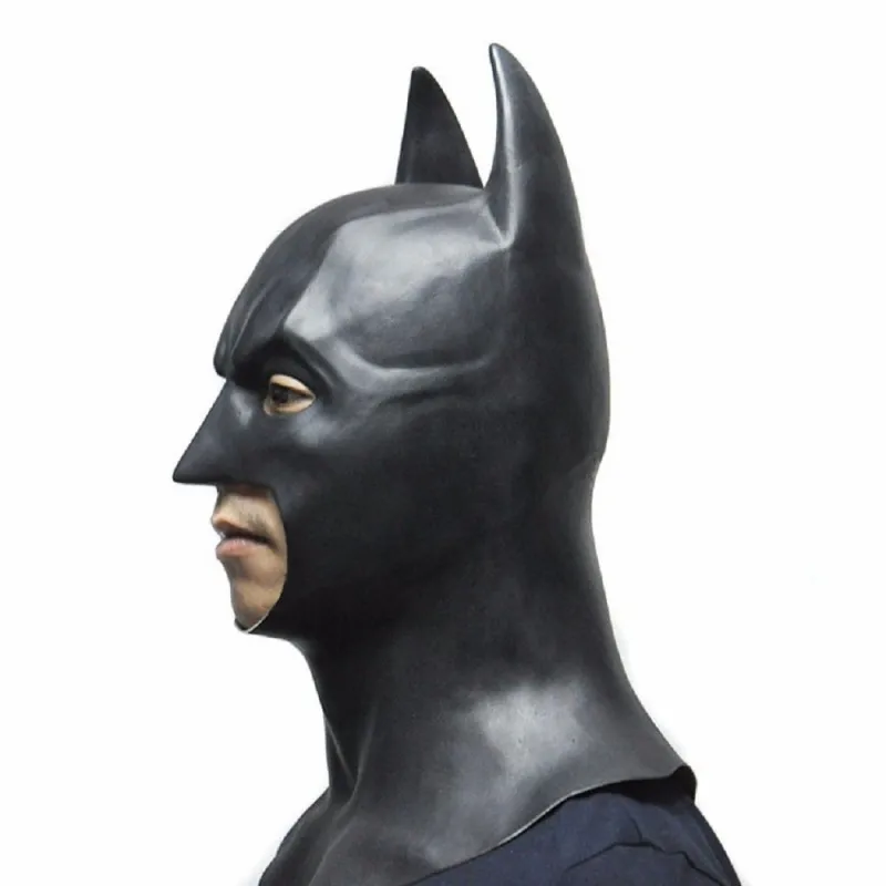 Маска Batman - Бэтмен: Латексная маска универсальная | Дом и сад