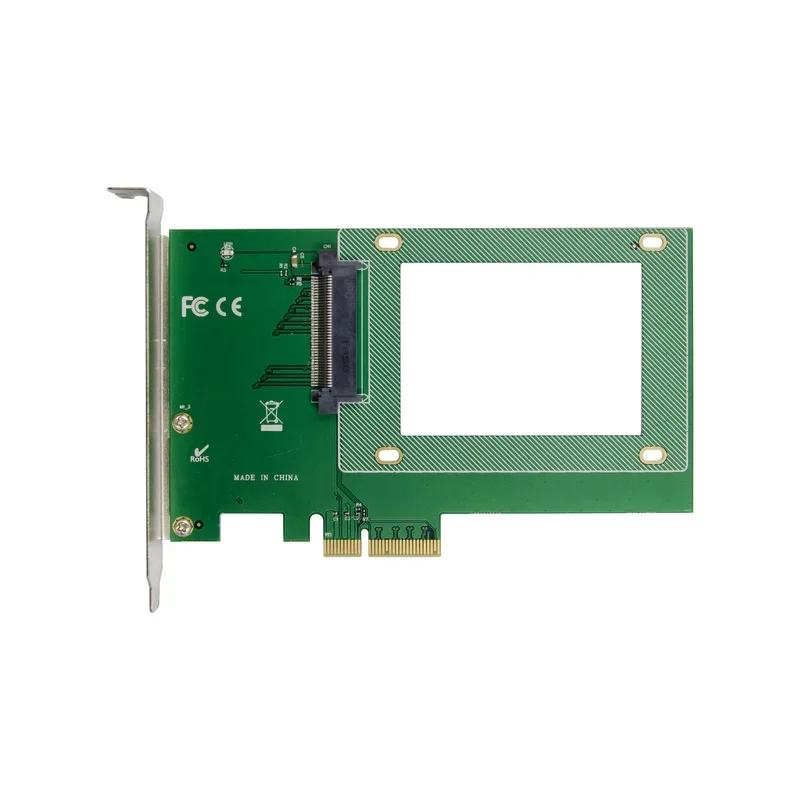 Добавьте карту PCIe X4 на U.2 SFF-8639 NVMe SSD 2 5-дюймовый адаптер M.2 к Sata Карта расширения Riser