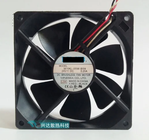 Новый оригинальный 3610KL-05W-B59 9025 24 В 0.20A 9cm9 см инверторный охлаждающий вентилятор