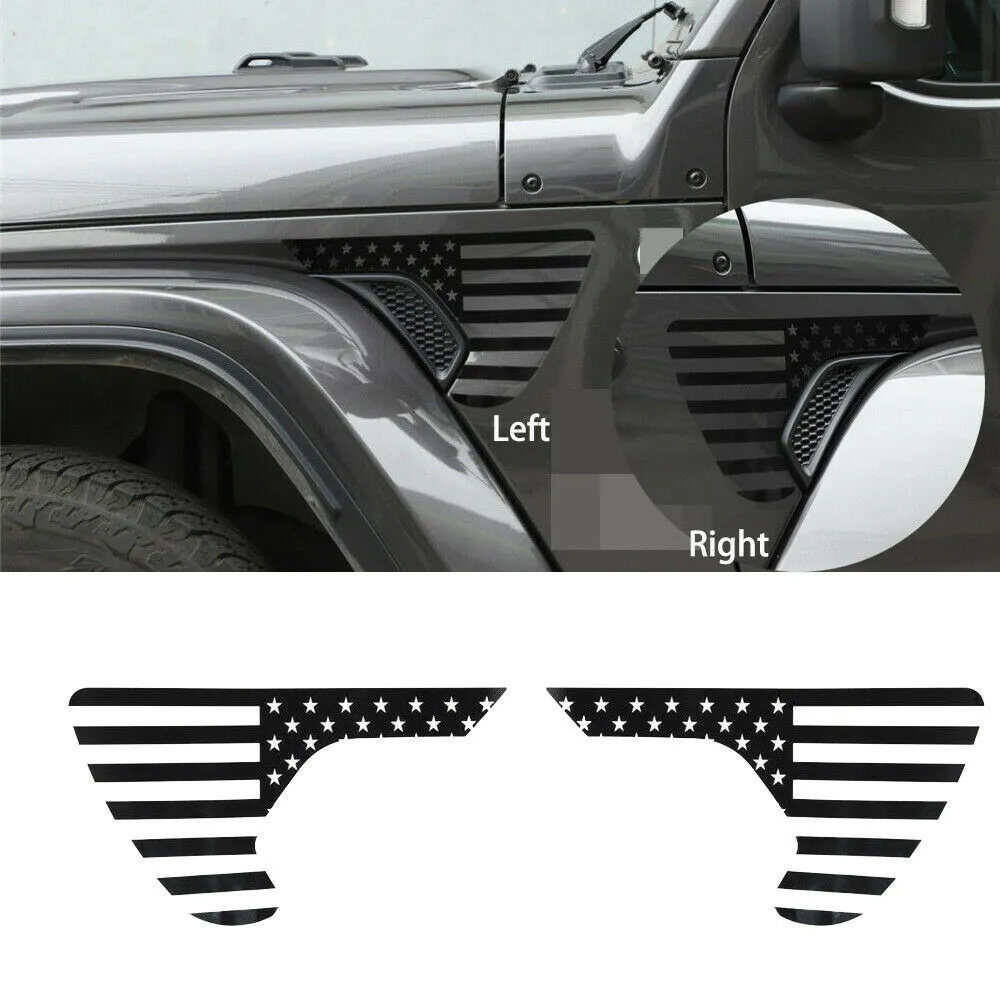 

2 шт./комплект, наклейки для Jeep Wrangler JL/JT Gladiator 2018-2020