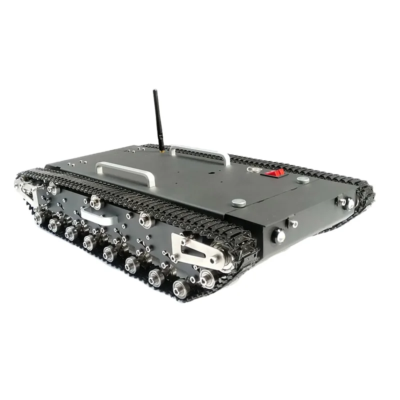

30KG Load WT-500S Crawler Remote Control Robot Smart RC Robotic Tracked Tank RC Robot Car Base Chassis Tank Metal CN;GUA LONTEN