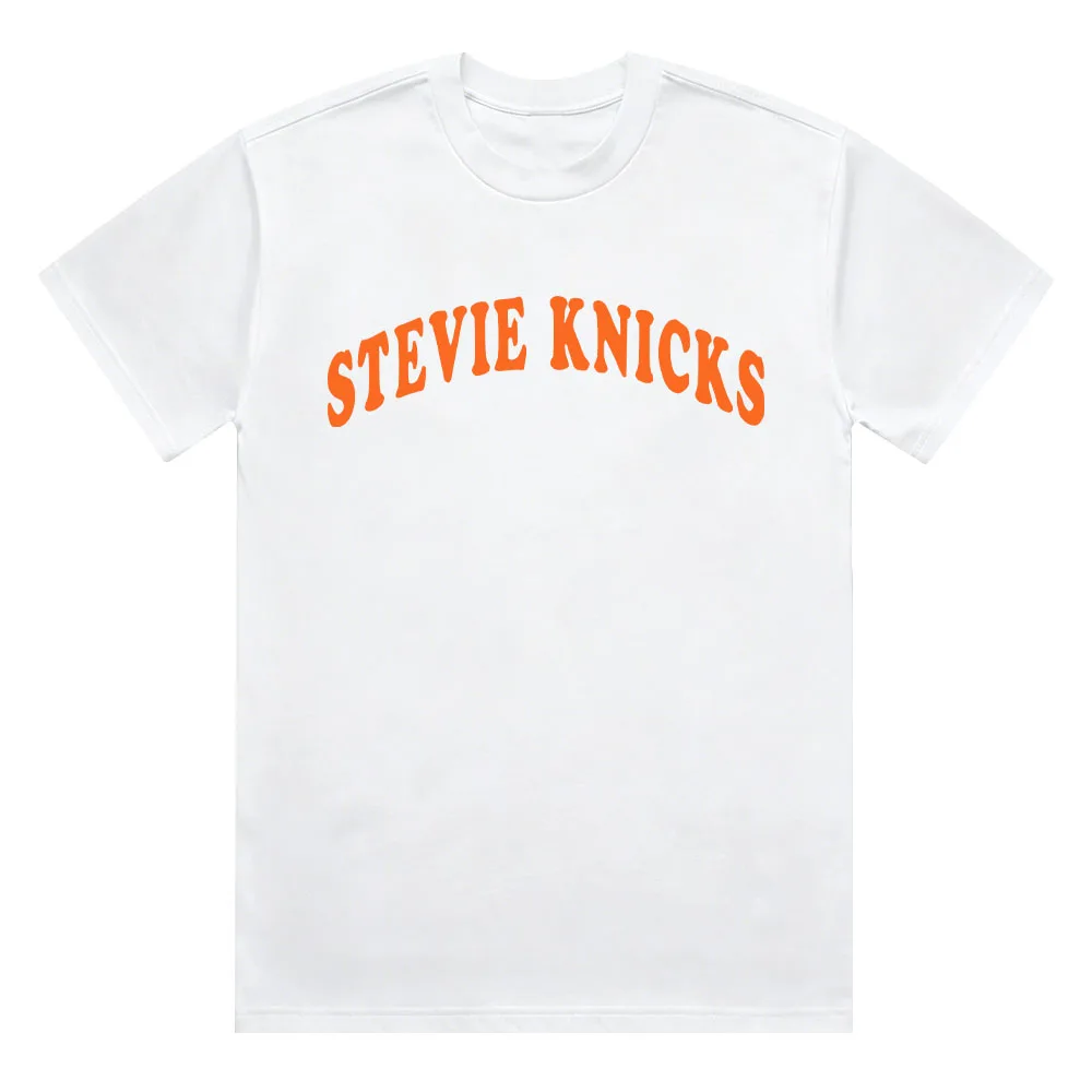 Фото Футболки Stevie Knicks TS New York, модные дизайнерские футболки, летние высококачественные футболки с круглым вырезом и короткими рукавами, модная хлопковая уличная одежда унисекс №3