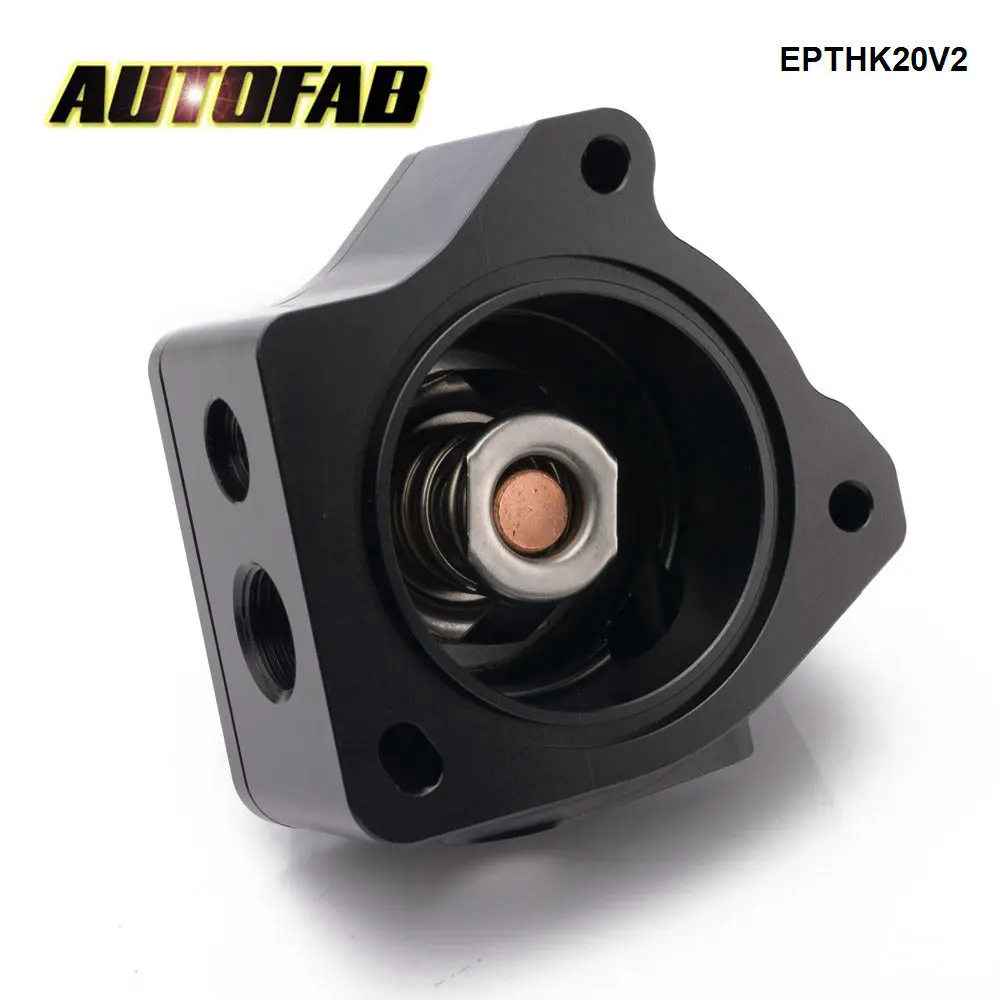 AUTOFAB K Series поворотный шейный термостат корпус для Honda K20 K24 шланг радиатора Swap TSX RSX V2