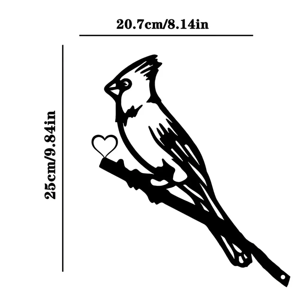 Металлический Скворечник Декоративный Садовый Кол С Дизайном Пилолетного