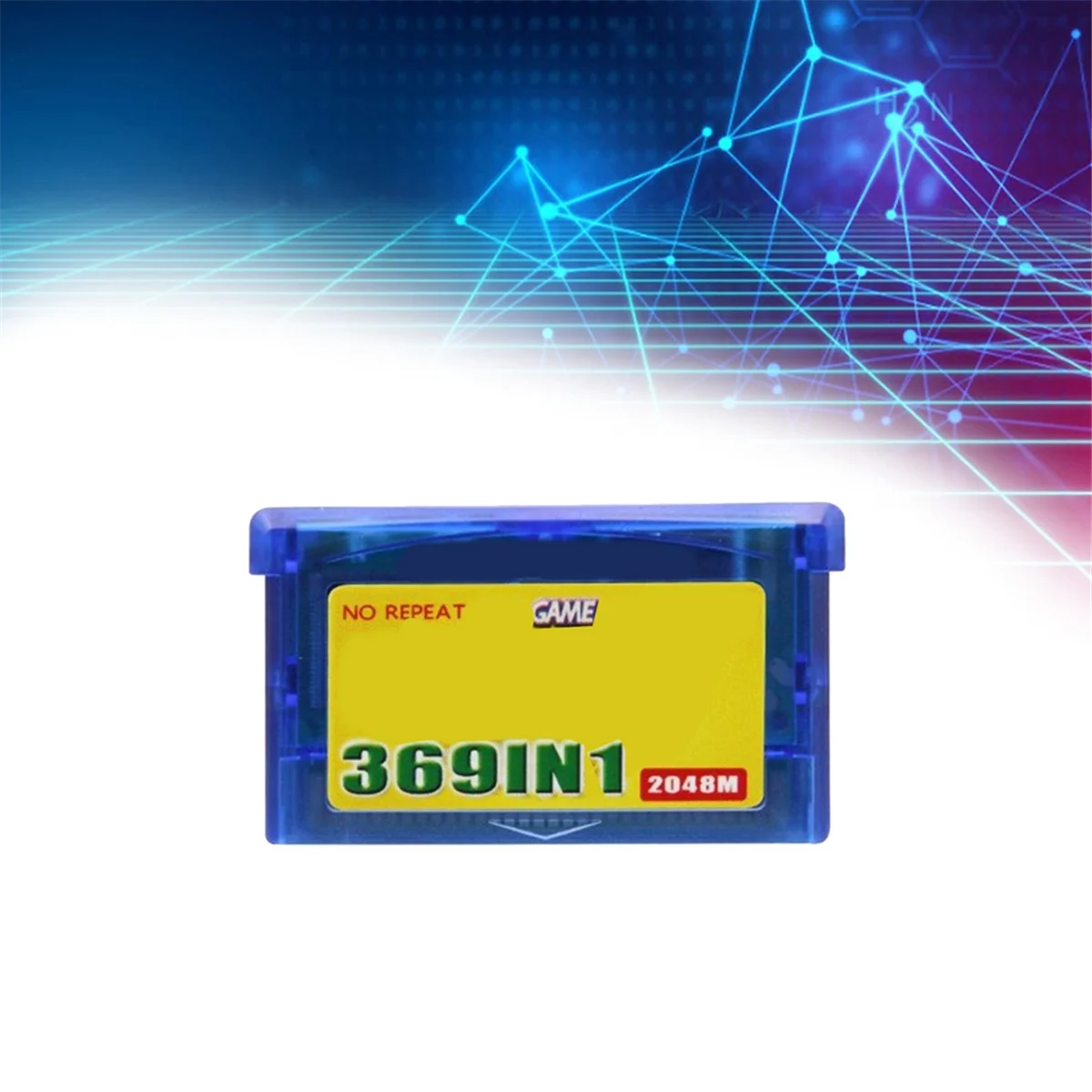 Игровой картридж 369 в 1 для игровой консоли GBA Game Boy Advance комбинированная карта на