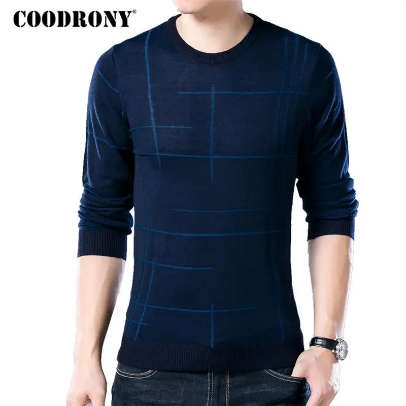 

Soft Cashmere Sweaters O-Neck Wo overs 2023 Autumn Winter Warm Sweater Men Brand Clothing Plus Size Homme