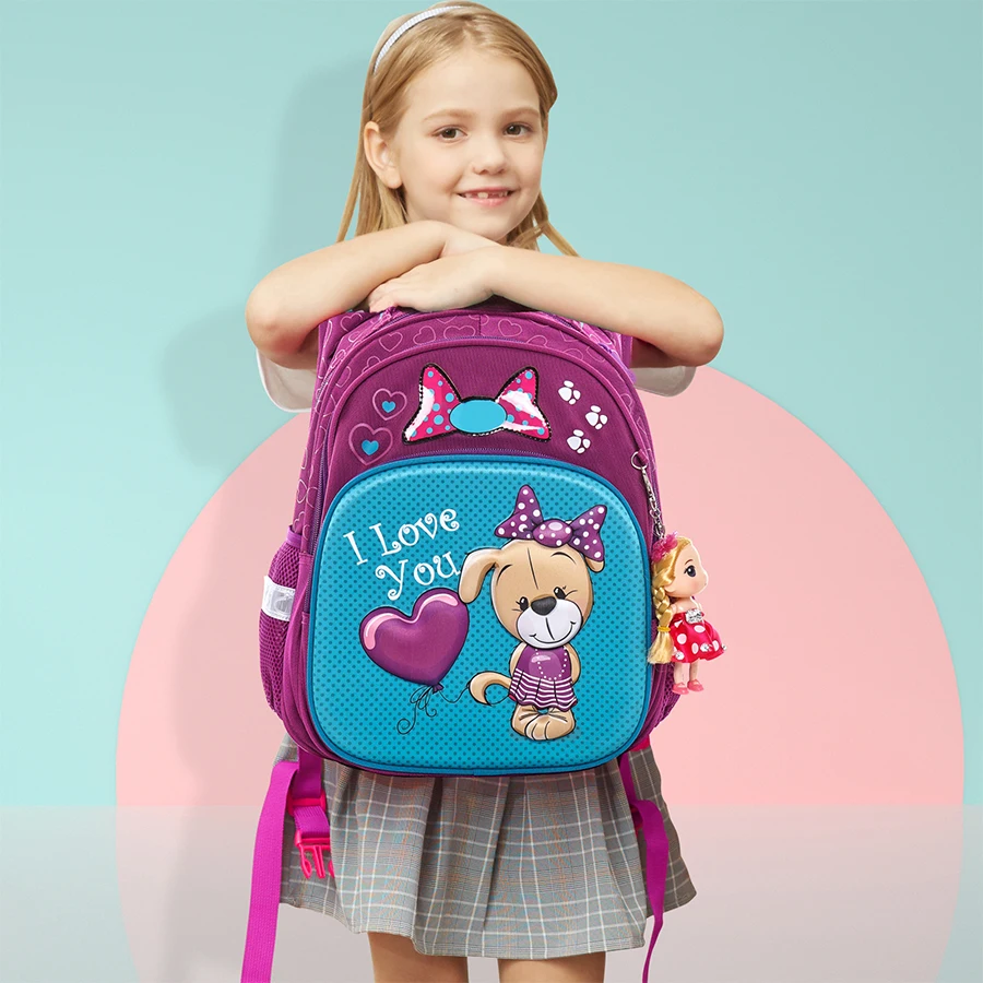 Children Orthopedic School Bags For Girls Kids Satchel Primary School Backpacks Princess Backpack Schoolbag knapsack Sac Mochila