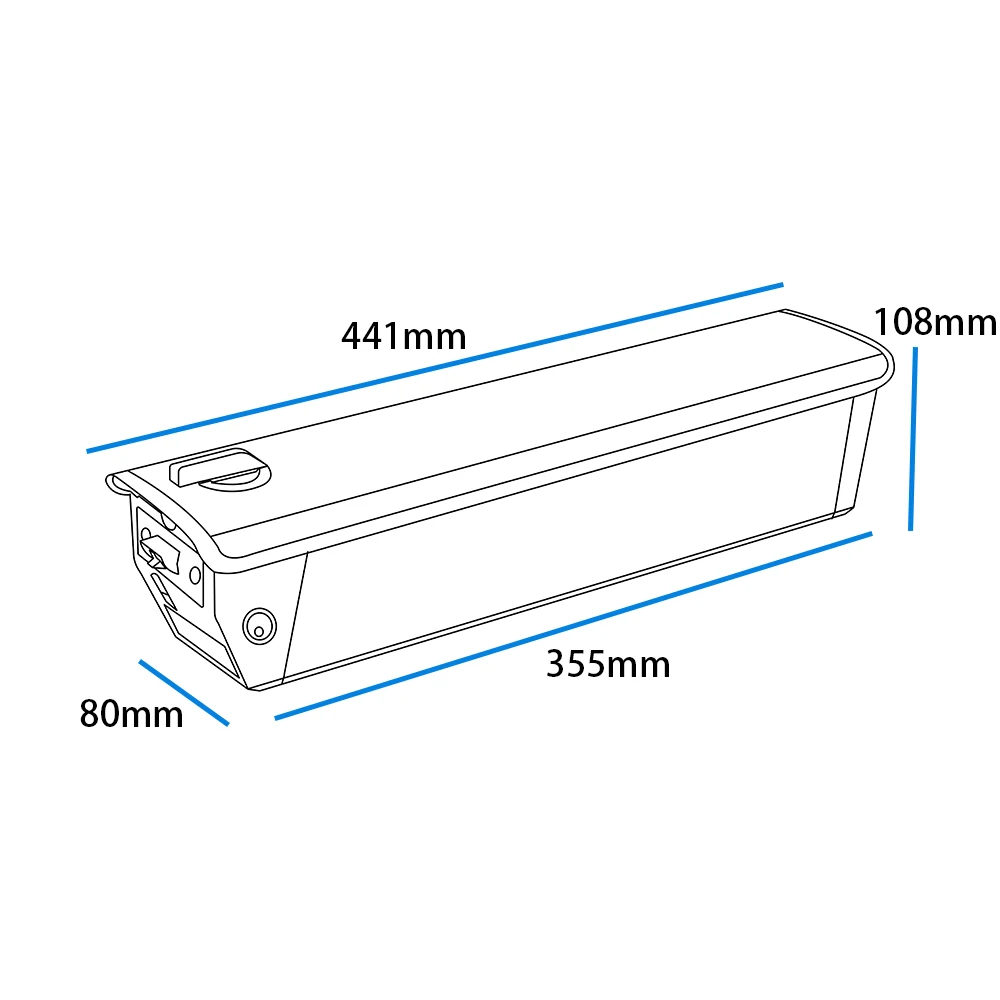 Reention Rhino 21700 Ebike Battery 36V 48V 20Ah 25Ah 30Ah for Long Range Step-Thru Magicycle Ocelot Pro 1500W 750W