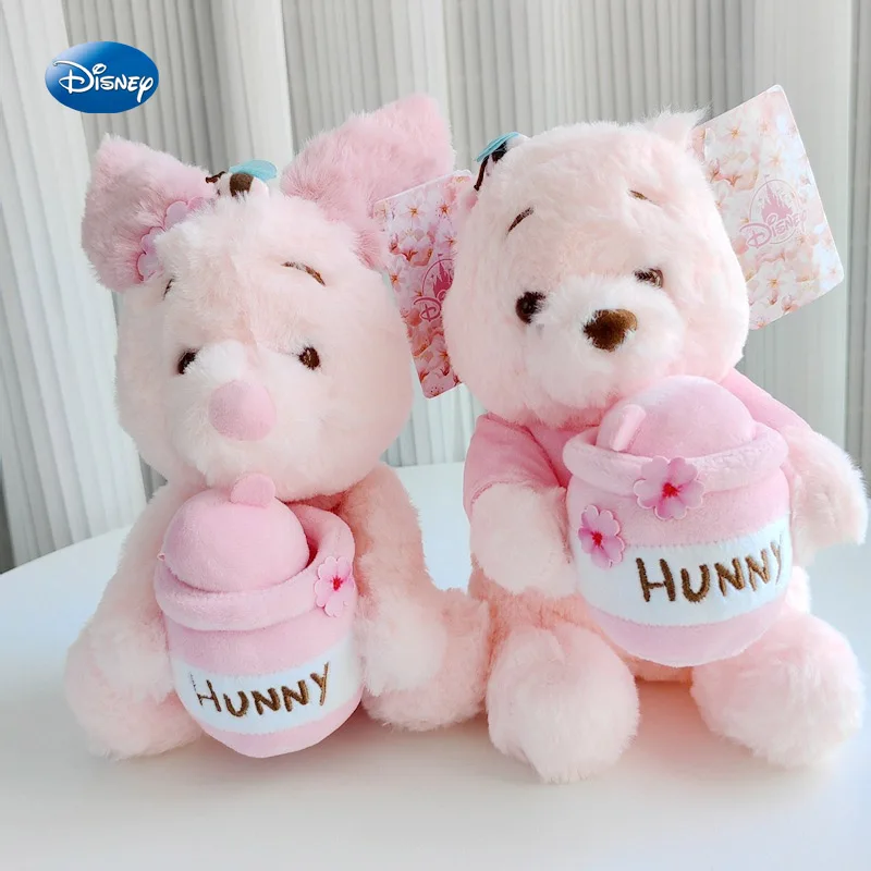 

25cm Disney Pink Winnie The Pooh Pigleta Plush Toy Cute Soft Stuffed Animals Kawaii Anime Birthday Children'S Doll Gift Boy Girl