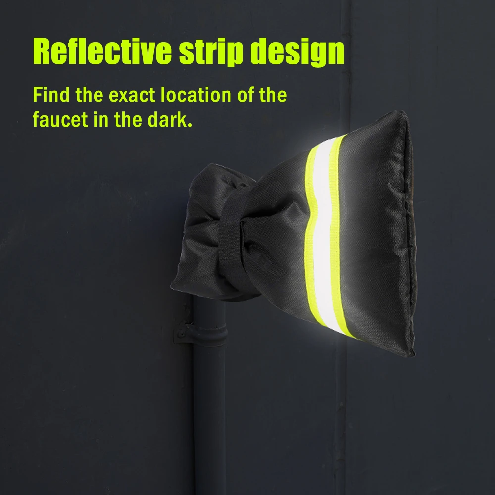 Зимняя ткань Оксфорд чехол для крана антифриз водонепроницаемая изолированная