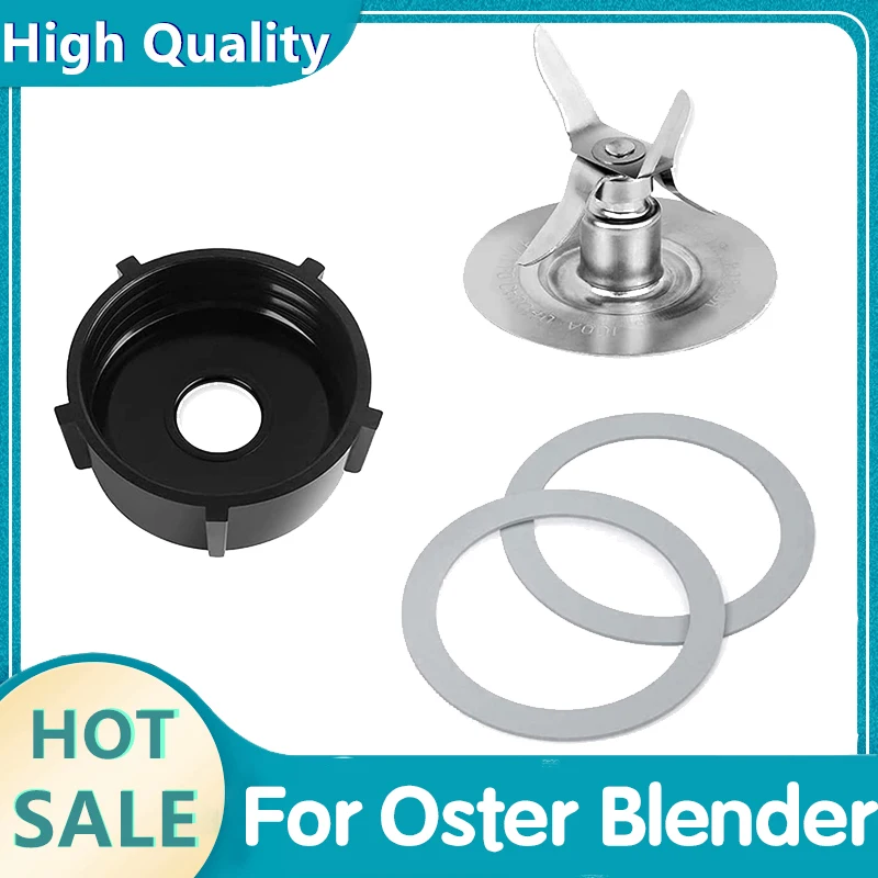 

For Oster Blender Replacement Parts Blender Ice Blade With Jar Base Cap And O Ring Seal Gasket Accessories Parts
