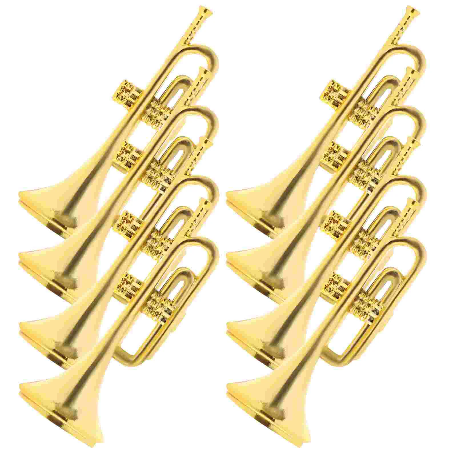 20 шт. фетровая мини-модель музыкального инструмента рождественские игрушки рог