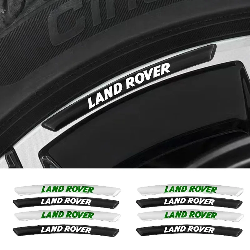 4 шт. автомобильные наклейки на ступицу колеса с логотипом для Land Rover Rnage 2 3 Freelander