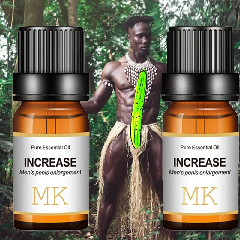 4pcs African Penis Enlargement Cream Man Big Dick Sex Help Male Potency Pennis Increase Growth Oil Men Lubricant Oil Sex Toys