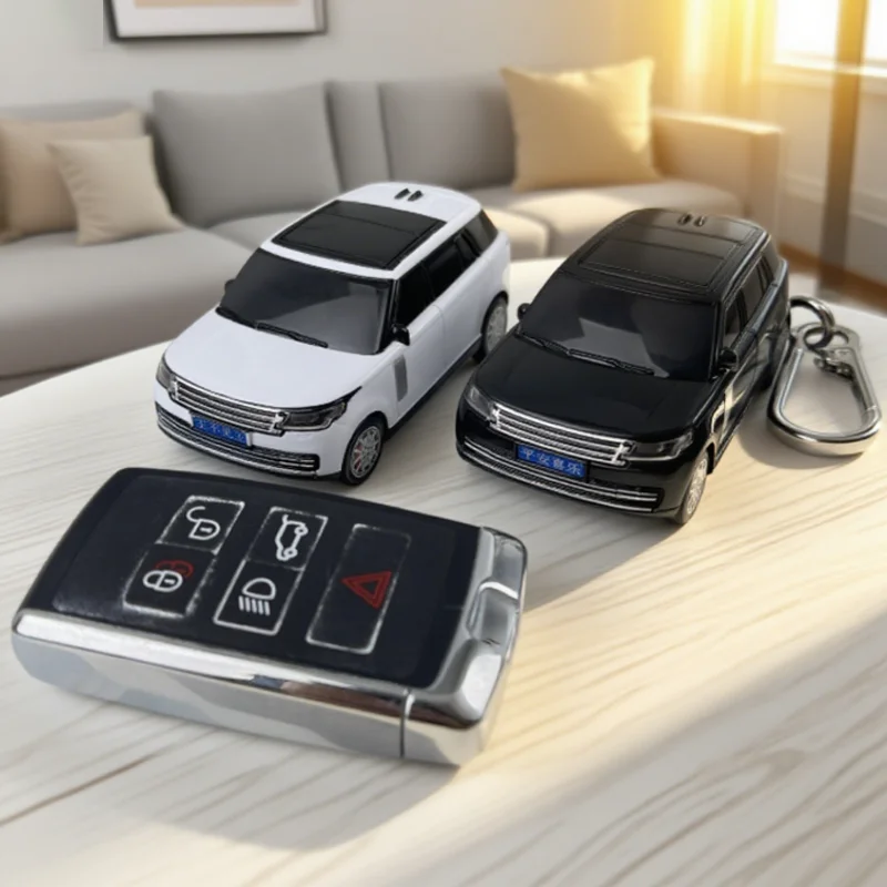 Фото Модель автомобиля, чехол для дистанционного ключа, брелок для Land Rover Range Rover Sport Velar Evoque Freelander Discovery Jaguar XF XJ XJL XE №1
