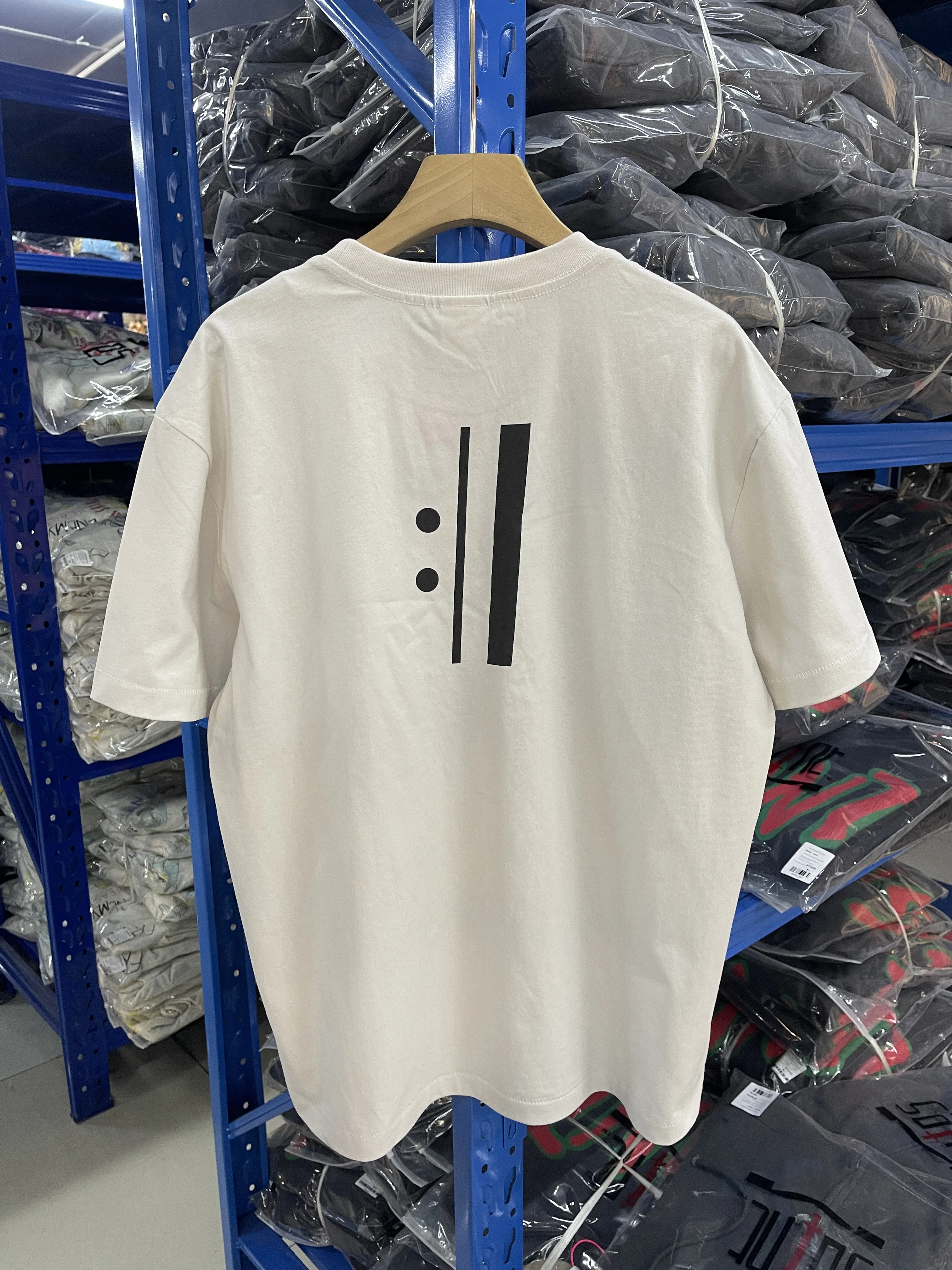 Saint 25SS Высококачественная японская аниме-персонаж с принтом винтажная
