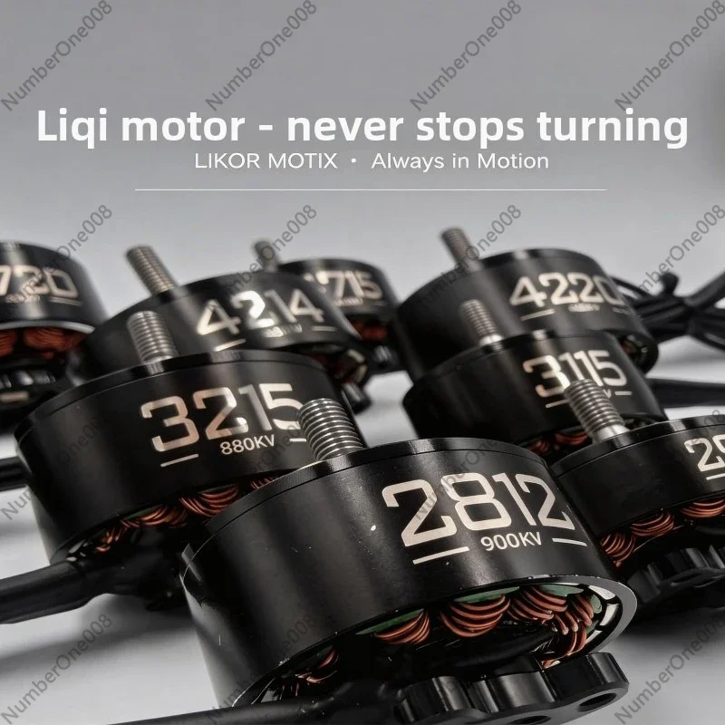 Фото Бесколлекторный двигатель 4214 400KV, 10-дюймовый 6S гоночный мотор для FPV дронов и мультикоптеров, высокомощный аутраннер №3