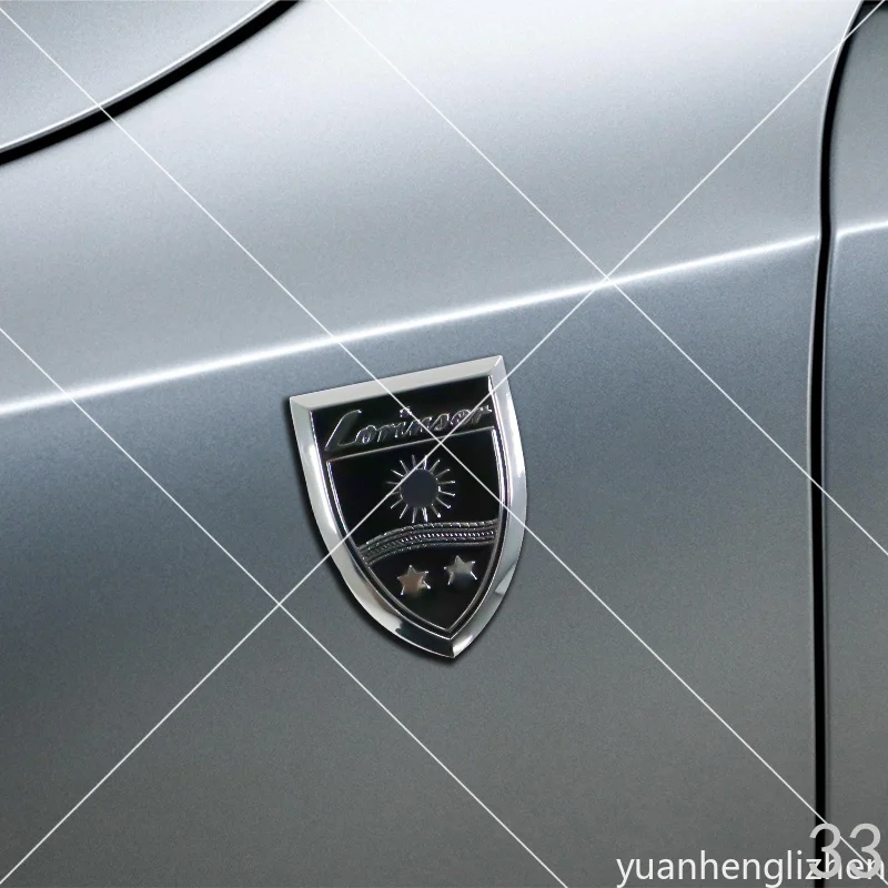 Фото Металлическая эмблема-логотип для автомобилей Lorinser Mercedes-Benz LS560MX Maybach S V G Class GLS GLE CLS AMG GT S450 G63, аксессуары для авто №3