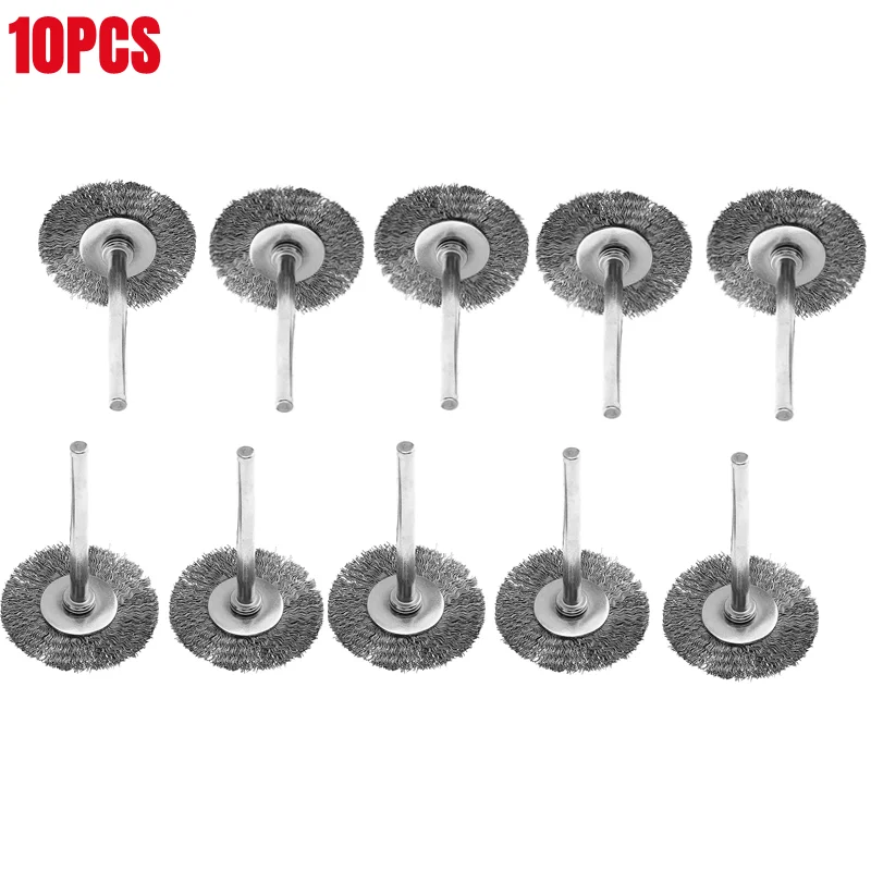 

Набор проволочных щеток ChgImposs, 10+45 шт., нержавеющая сталь, 2,35/3 мм