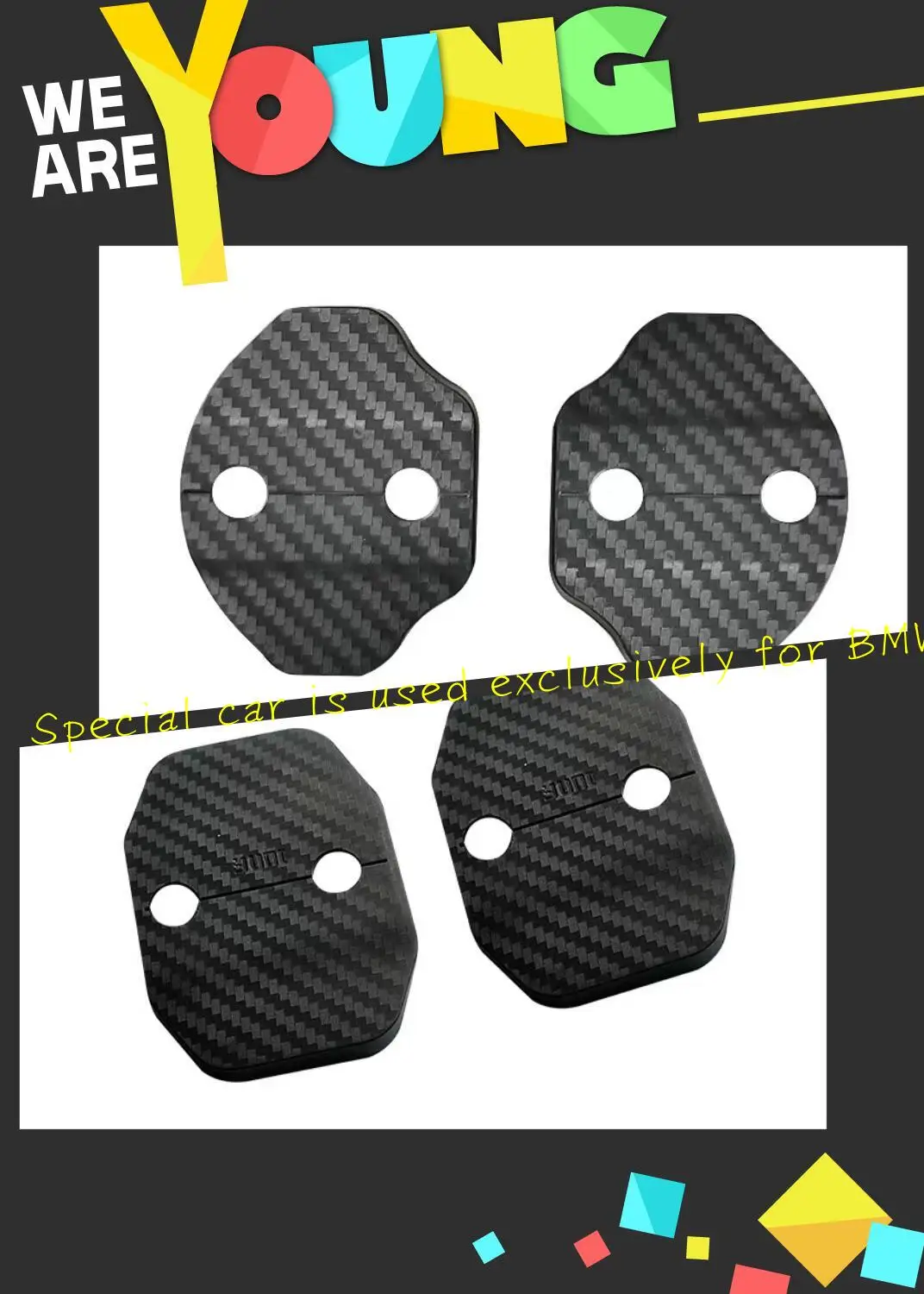 

Новинка BMW 1/2/3/5 Серия 7 серия 6 Серия GT X1X3X4X5X6 крышка дверного замка Пряжка декоративная Защитная крышка