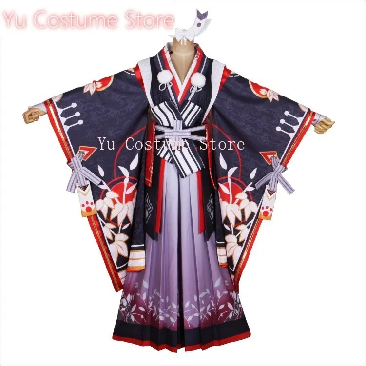 Ю Костюм Аниме! Onmyoji Onikiri перед пробуждением кимоно униформа косплей костюм