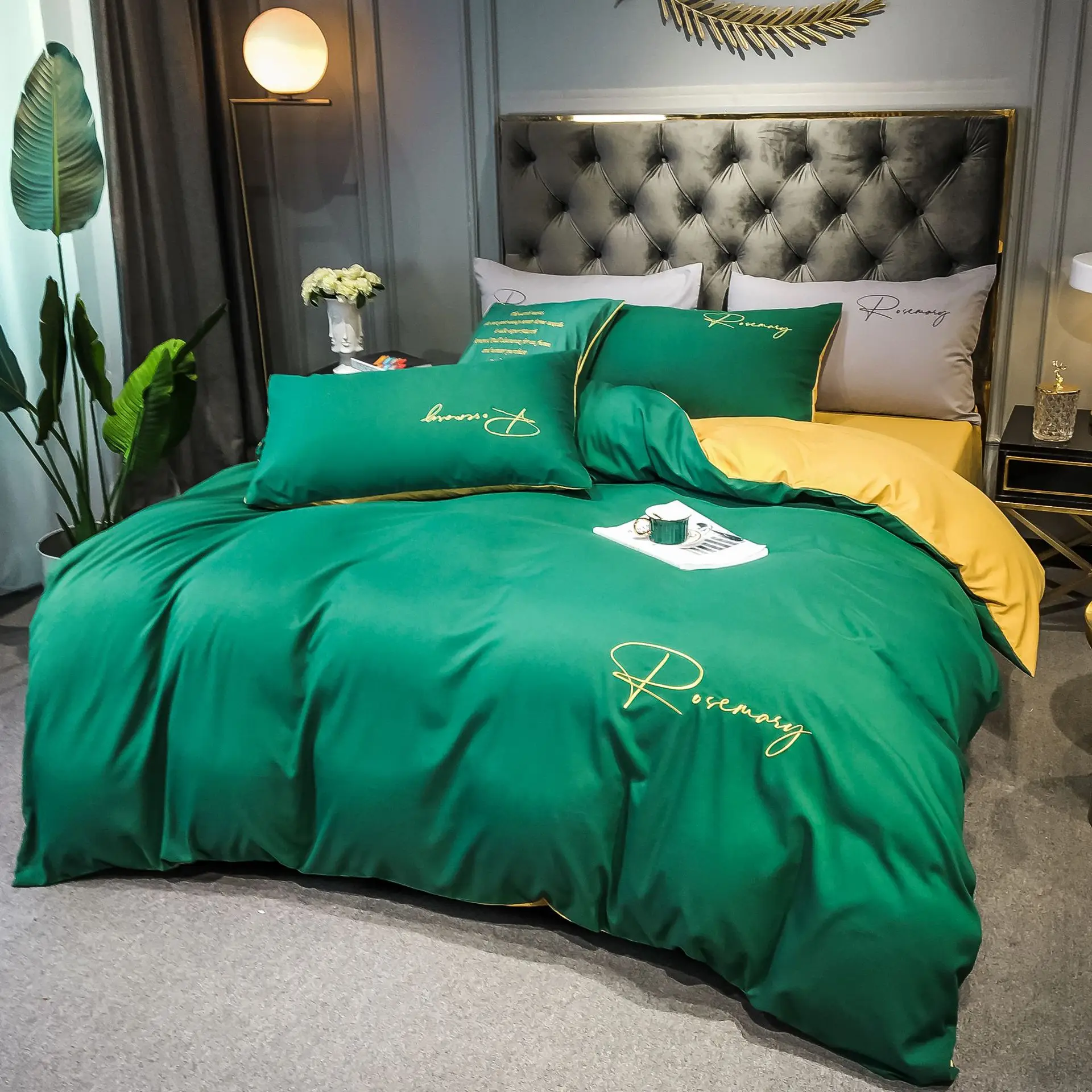 

2022 New Summer Cool Solid Color Washed Quilt Cover Student Dormitory Single Double Duvet Cover No Pillowcase Queen Bedding Set