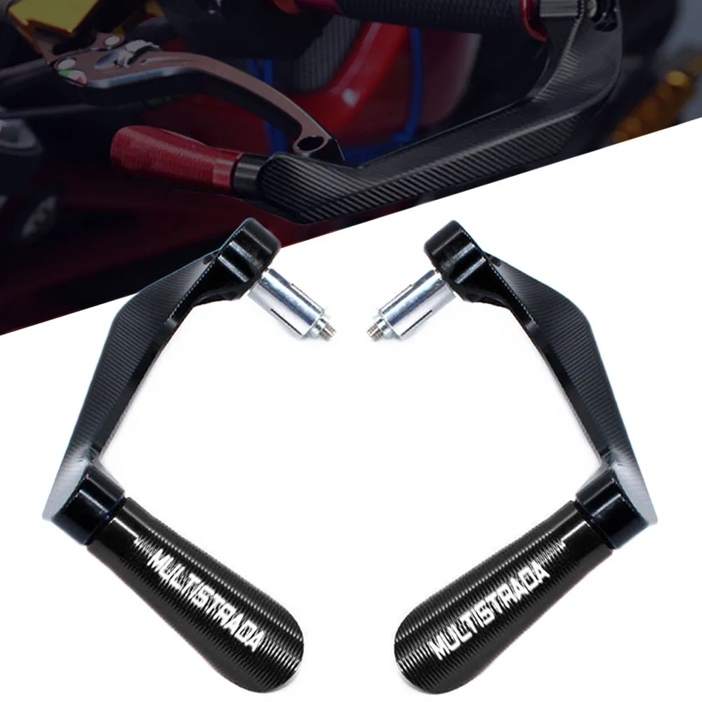 

For Ducati Multistrada MTS 950 1200GT Motorcycle Universal Handlebar Grips Guard Brake Clutch Levers Handle Bar Guard Protect