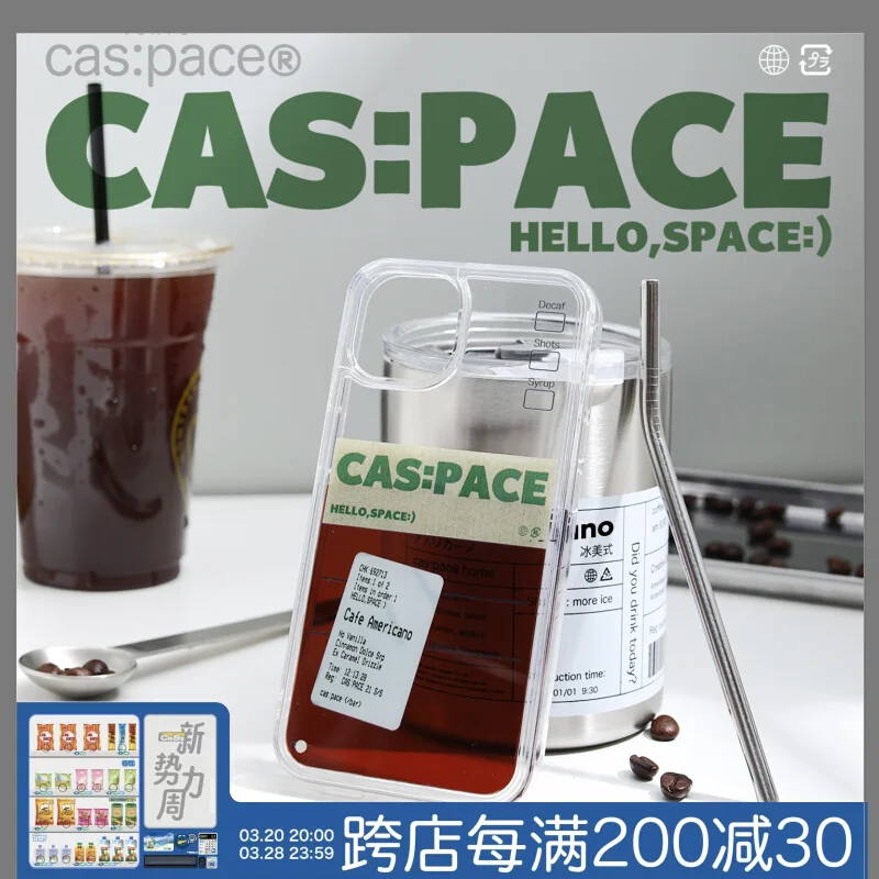 Caspace оригинальный дизайн жидкий зыбучий песок подходит для apple iphone16promax чехол