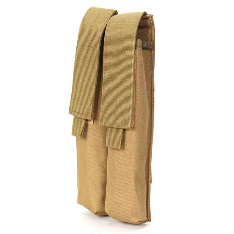 

SOETAC Tactical Double Molle Magazine Pouch Bag Pistol Mag Bag Flashlight Holster Utility EDC Tool Outdoor Hunting Tools