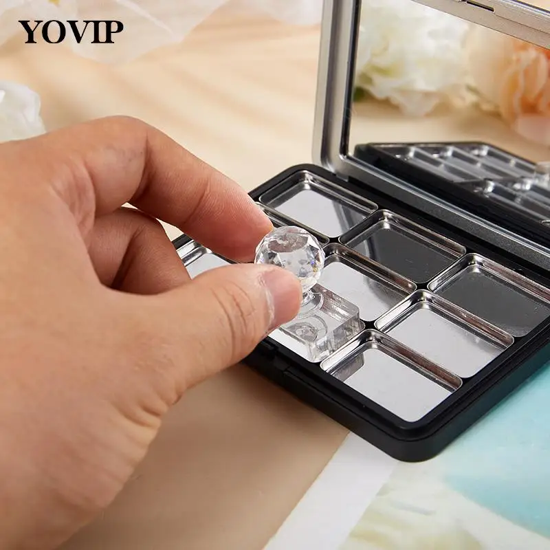 Коробка для хранения теней век сделай сам искусственная Пустая палитра тарелка