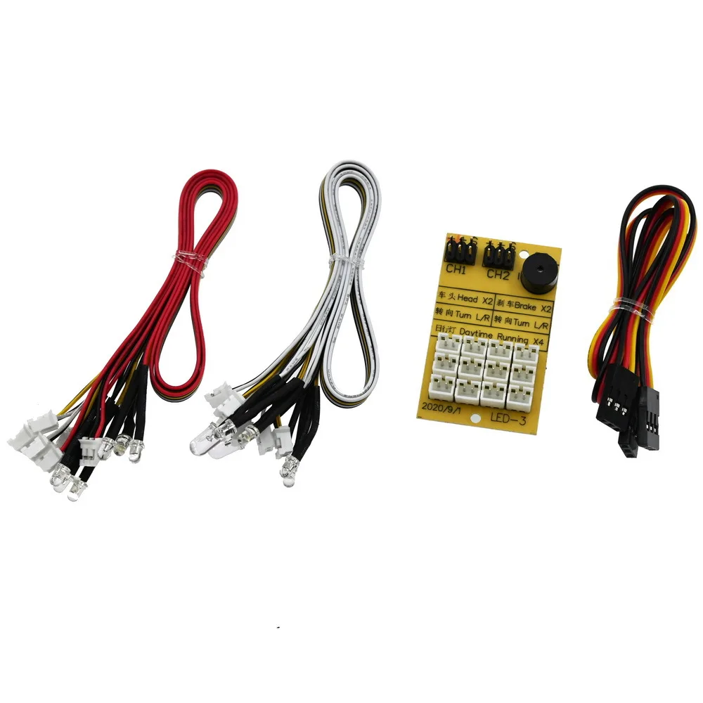 

MN86 MN90 MN45 WPL C14K C24 D12 Full-scale 1:12 Big G Four-wheel Drive Climbing Car Light Set DIY PARTS Modified Accessories