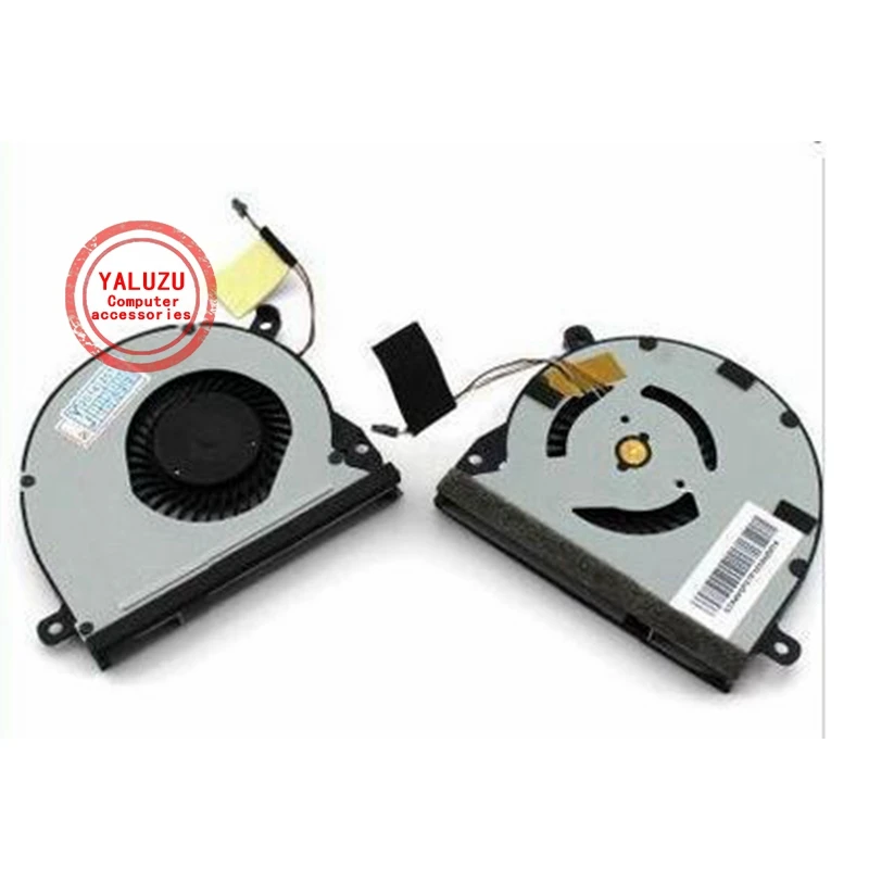 YALUZU, новый ноутбук, оригинальный ЦП вентилятор охлаждения для HP ENVY 14-3000 14 3000 TPN-Q105 14-3100