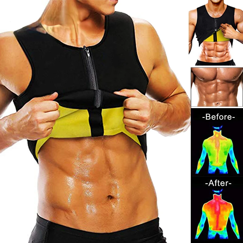 

Мужской тренировочный жилет на талию для потери веса