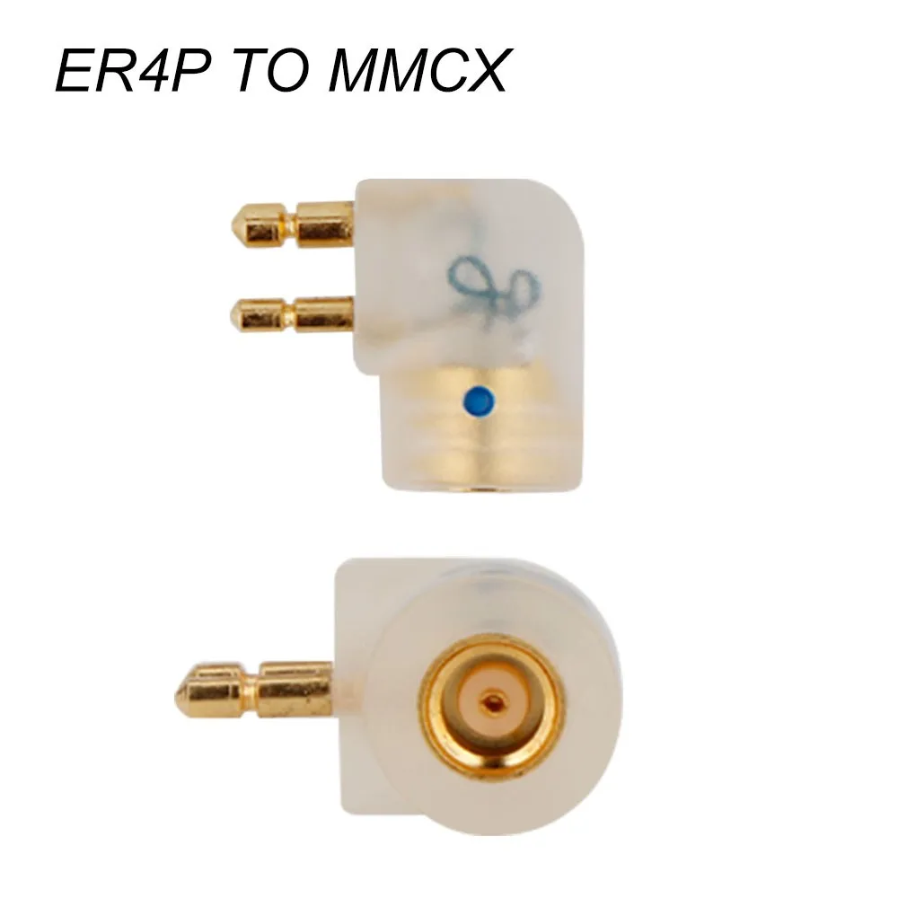 Новый позолоченный кабель MMCX, подключенный к Etymotic ER4P ER4B ER4S ER4PT ER6I, наушники серии Etymotic, аудиоразъем Adap