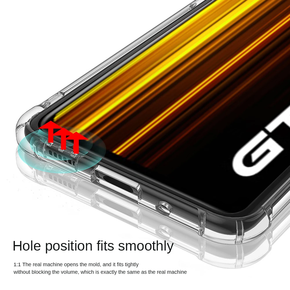 Подушка безопасности Realmi Silicon Coque для Realme GT Neo 3T Transparent Funda Realmegt Neo3t Antifall Shell Cover Case