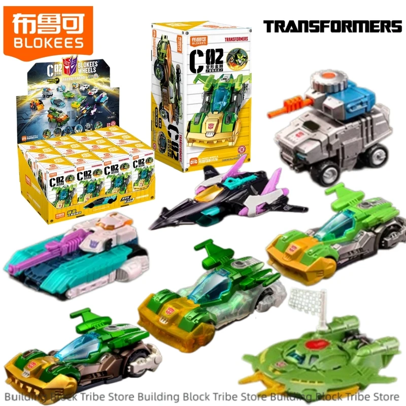 Фото Конструктор BLOKEES Трансформеры: Модели C02, Springer, Roadbuster, Slug, Overlord, Huffer, Runamuck — Сборная модель, украшение, подарок №1