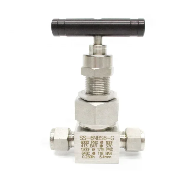 Оригинальный выпускной клапан Swagelok SS-6NBS6 из нержавеющей стали 316 с тяжелым