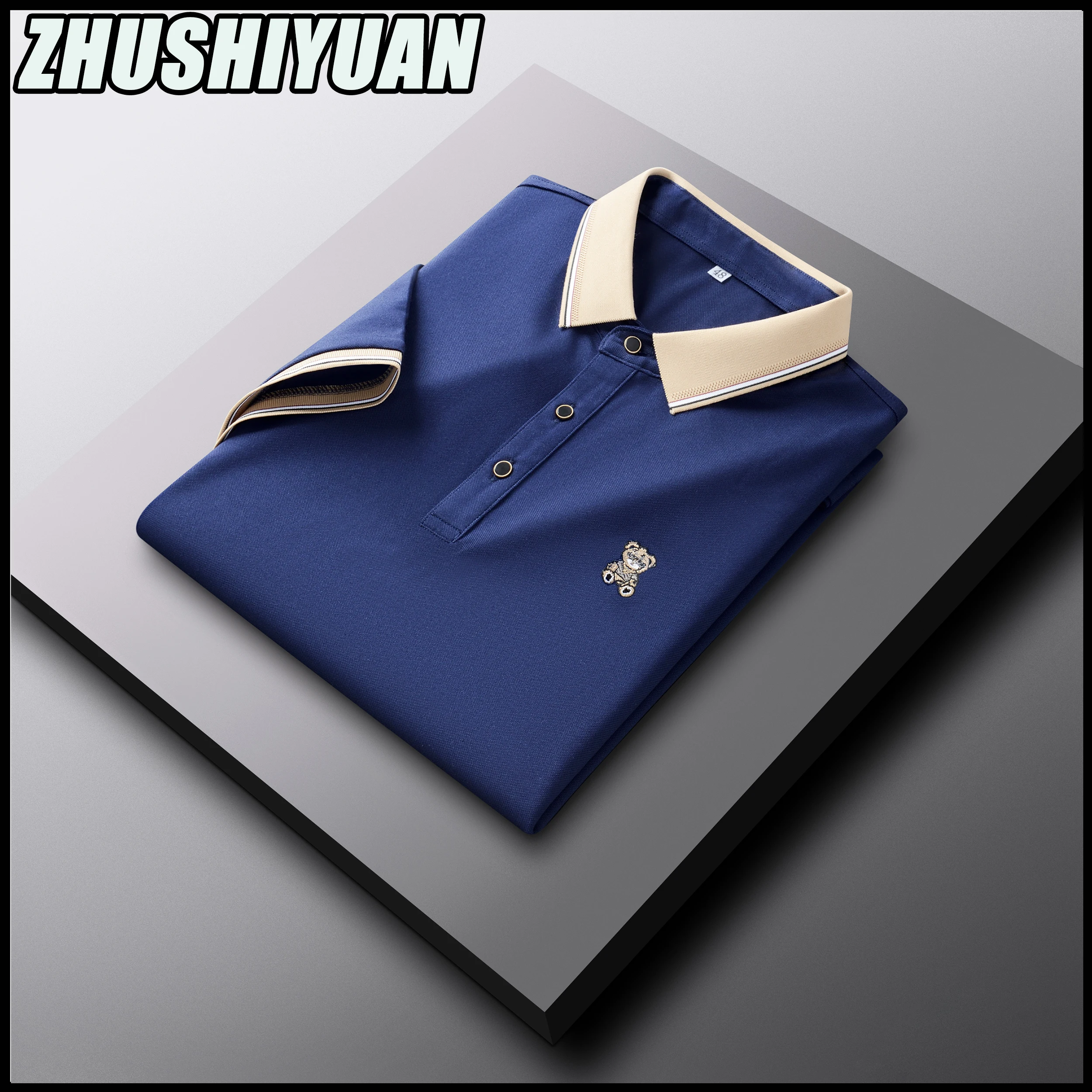 

High Grade T Shirts For Men Luxury Designer Brand Tops Short Sleeve Summer Casual Fashion Clothes T-Shirts Embroidery Camisetas