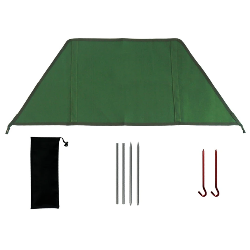 

Outdoor Wind Shield Windproof Screen Fireproof Curtain Screen Windbreak Canvas Windbreak Barbecue Bonfire Wind Deflector